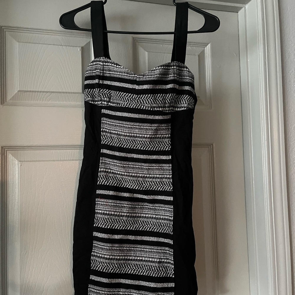 Black Form Fitting Dress